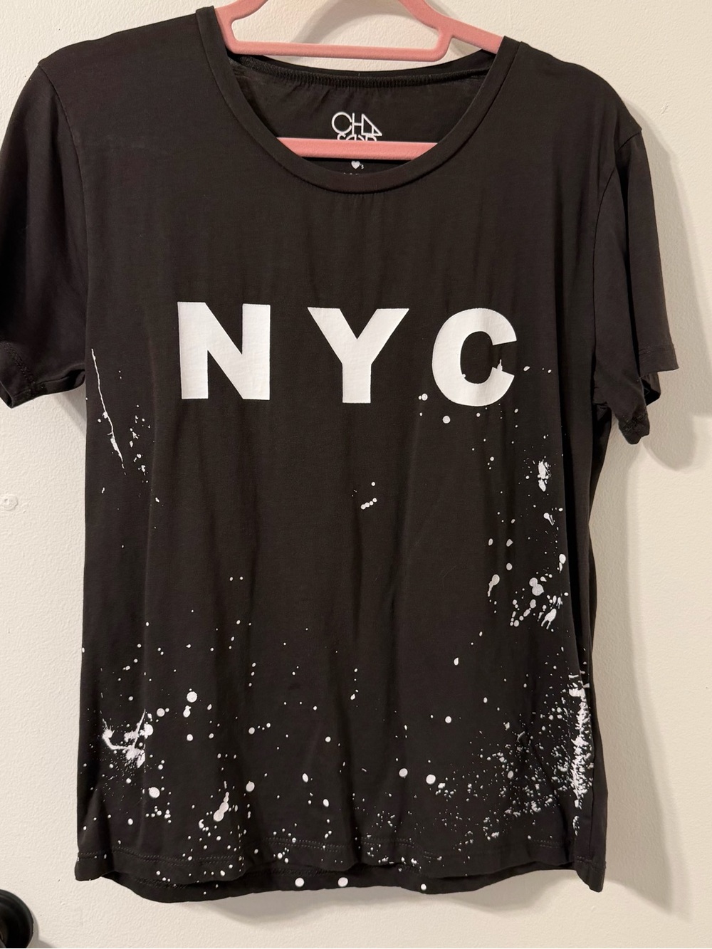 Chaser for Anthropologie NYC Graphic T-Shirt Size Medium